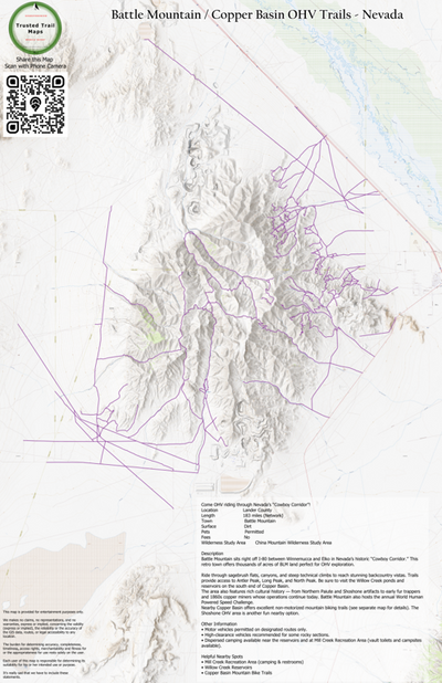 Battle Mountain / Copper Basin OHV Trails - Nevada Preview 1
