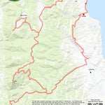 Trusted Trail Maps Inc. Bear Lake Landmark Loop - Garden City Rich CO UT digital map