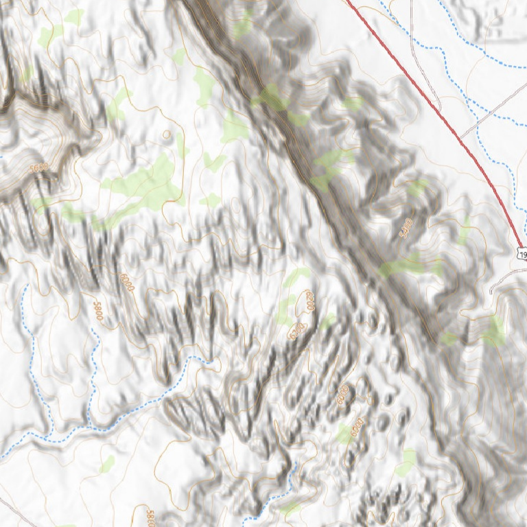 Behind The Rocks Tip Toe - Rated 5 Map by Trusted Trail Maps Inc ...