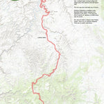 Trusted Trail Maps Inc. Blanding to Moab - Lockhart Basin - San Juan CO UT digital map