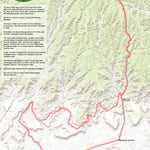 Trusted Trail Maps Inc. Book Cliffs Sego Canyon - Emery CO UT digital map