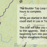 Trusted Trail Maps Inc. Boulder Top Loop - Bicknell Utah digital map