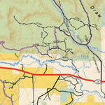 Trusted Trail Maps Inc. Boulder Top Loop - Bicknell Utah digital map
