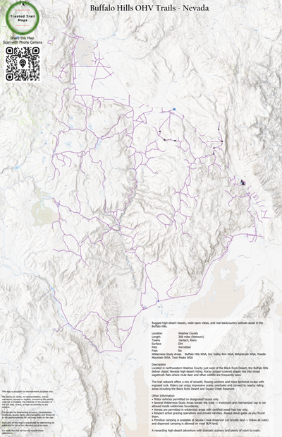 Buffalo Hills OHV Trails - Nevada Preview 1