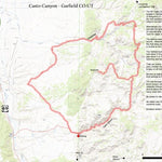 Trusted Trail Maps Inc. Casto Canyon 50