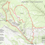 Trusted Trail Maps Inc. Charlie Park - Vernal - Uintah CO UT digital map