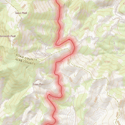 Trusted Trail Maps Inc. Chief Tintic - Eureka - Juab CO UT digital map