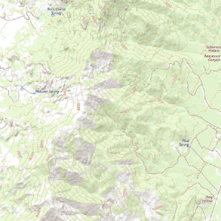 Chocolate Drop House - Beaver - Beaver CO UT Map by Trusted Trail Maps ...