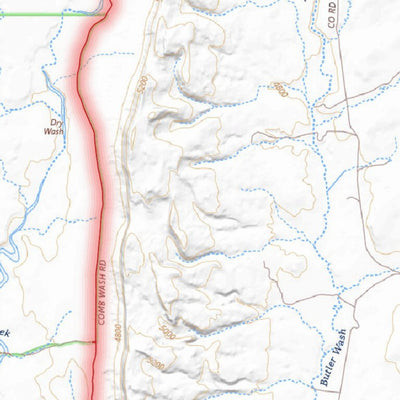 Trusted Trail Maps Inc. Comb Wash - San Juan CO UT digital map