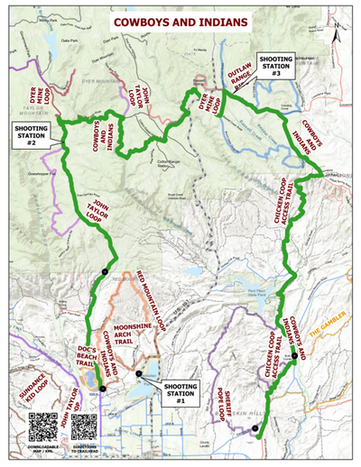 Cowboys and Indians Loop - Vernal Utah Preview 1
