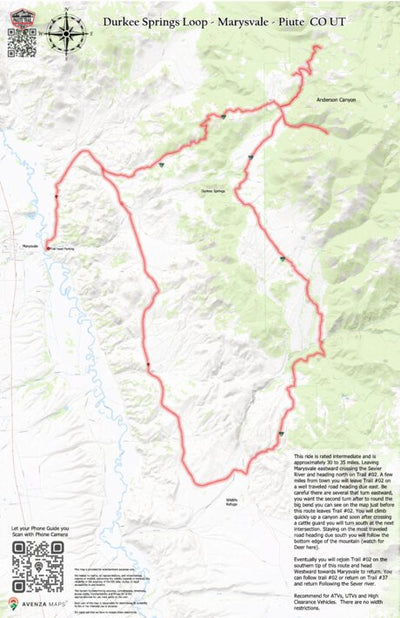 Durkee Springs Loop - Marysvale - Paiute Trail UT Preview 1