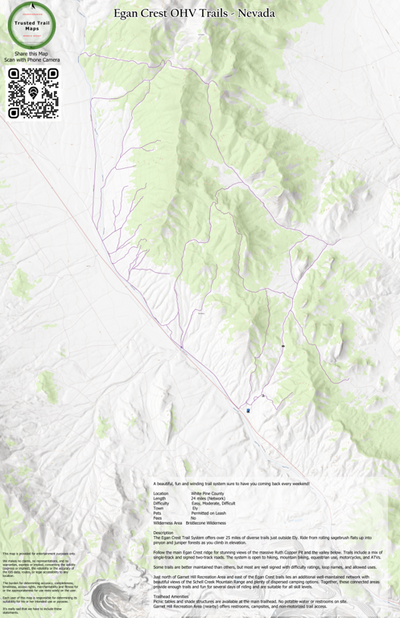 Egan Crest OHV Trail - Nevada Preview 1