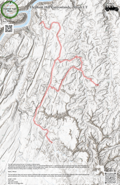 Elephant Hill - Moab UT Preview 1