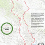 Trusted Trail Maps Inc. Escalante -Big Water Loop - Esscalante Garfiled CO UT digital map