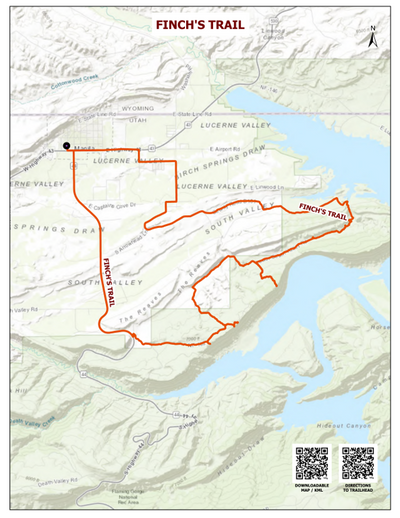 Finch's Draw trail - Manila Utah Preview 1