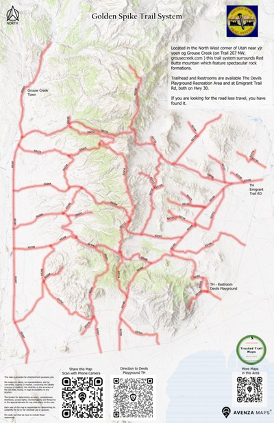 Golden Spike Trail System - NW Utah Preview 1