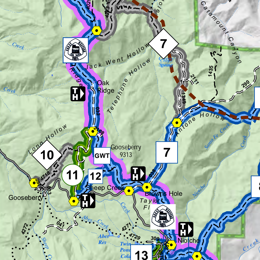 Gooseberry ATV Trails Map by Trusted Trail Maps Inc. | Avenza Maps