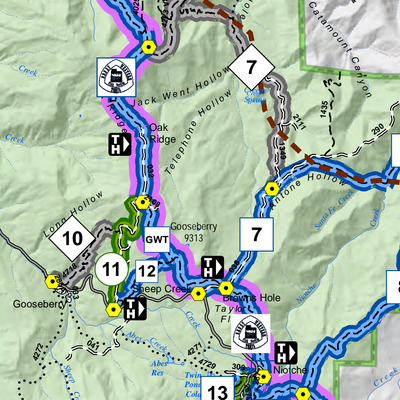 Gooseberry ATV Trails Map Preview 2