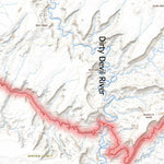 Trusted Trail Maps Inc. Hanksville to Hite - Garfield CO UT digital map