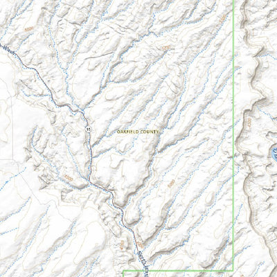 Trusted Trail Maps Inc. Hanksville to Hite - Garfield CO UT digital map