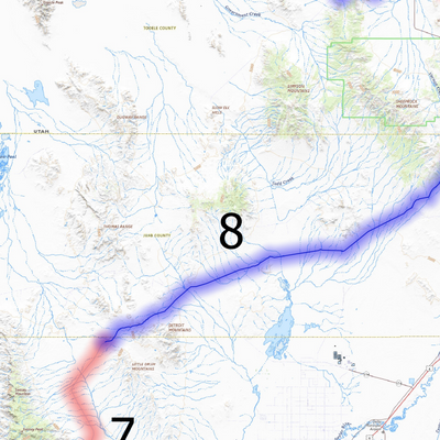 High Desert Trail 750 mile Overview Preview 2
