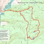 Trusted Trail Maps Inc. Manti Loop - Arapeen Trails Utah digital map