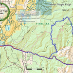 Trusted Trail Maps Inc. Marys Nipple Loop - Salina Utah digital map