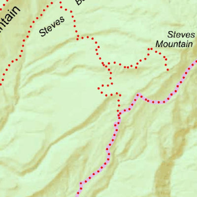 Trusted Trail Maps Inc. Marys Nipple Loop - Salina Utah digital map