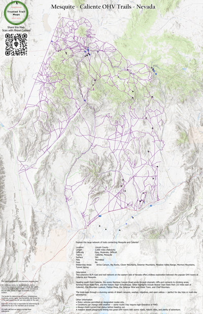 Mesquite to Caliente OHV Network - Nevada Preview 1