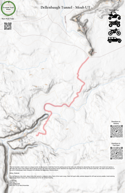 Dellenbaugh Tunnel - Moab UT Preview 1