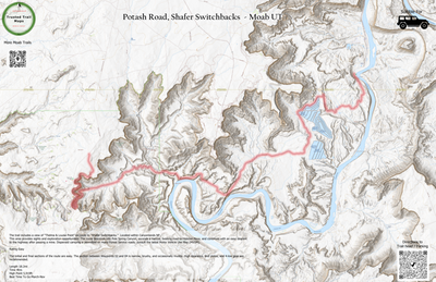 Potash Rd, Shafer Switchbacks - Moab UT Preview 1