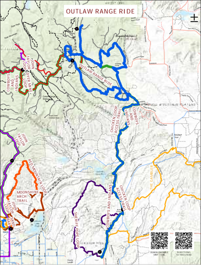 Outlaw Range Ride Trail - Vernal Utah Preview 1