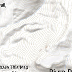 Trusted Trail Maps Inc. Piute Pass North - North Lake Powell Utah digital map