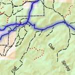 Trusted Trail Maps Inc. Rockwood Trail Loop - Richfield Utah digital map