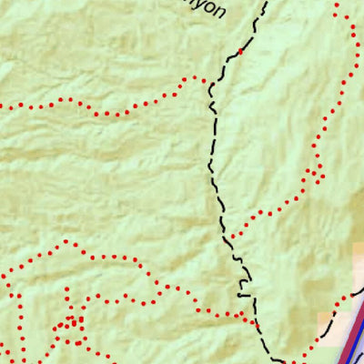 Trusted Trail Maps Inc. Rockwood Trail Loop - Richfield Utah digital map