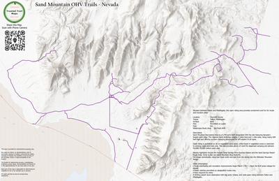 Sand Mountain OHV Trails - Nevada Preview 1