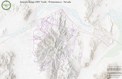 Sonoma Range OHV Trails - Winnemucca Nevada Preview 1