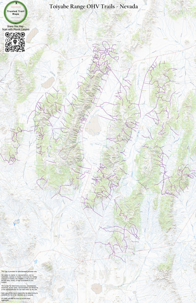 Toiyabe Range OHV Trails - Nevada Preview 1