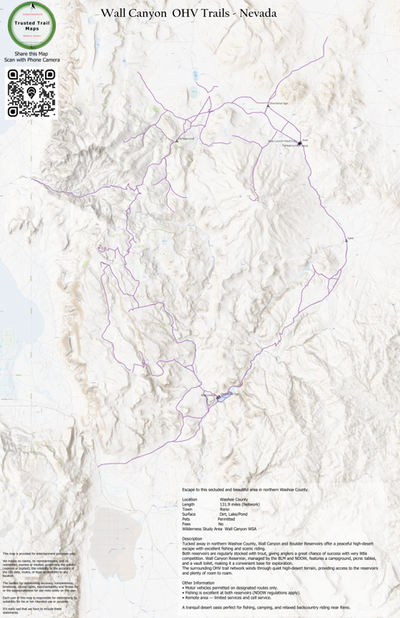 Wall Canyon OHV Trails - Nevada Preview 1