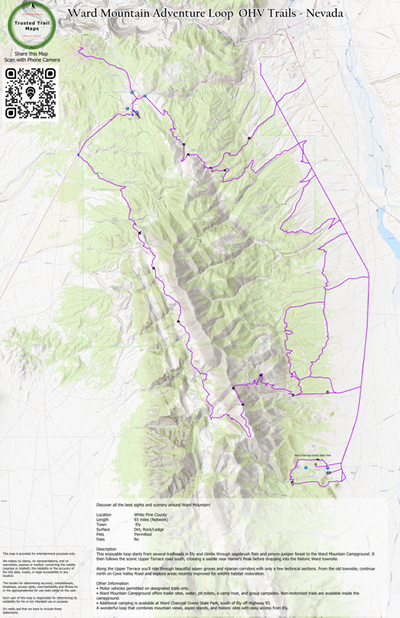 Ward Mountain Adventure Loop OHV Trail - Nevada Preview 1