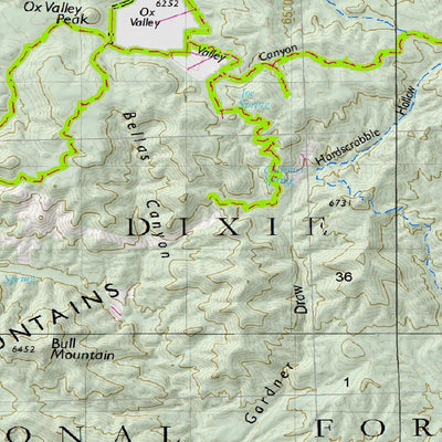 Washington CO UT OHV map 2 of 2 Preview 3