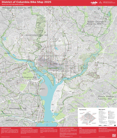 Washington DC Area bike Trails Preview 1