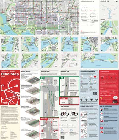 Washinton DC Downtown-Bike Trails Preview 1