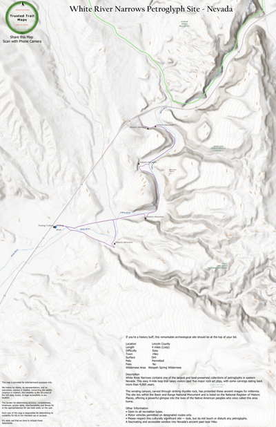 White River Narrows Petroglyph Site - Nevada Preview 1