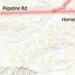 Trusted Trail Maps Inc. Wrinkles Rd - Big Wash -Sand Wash - Duchesne CO UT digital map