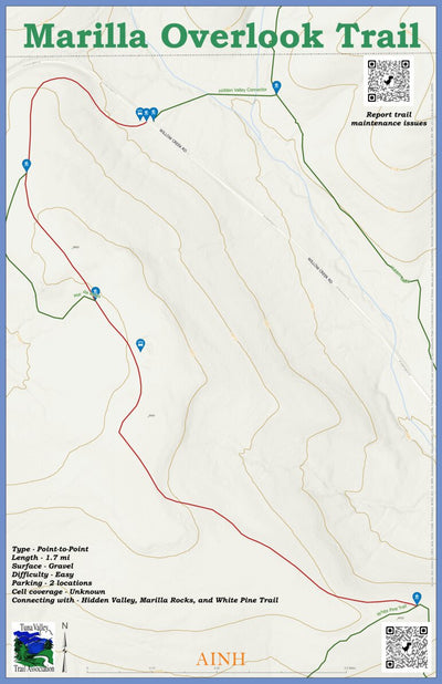 Tuna Valley Trail Association Marilla Overlook Trail bundle exclusive