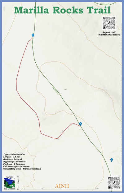 Tuna Valley Trail Association Marilla Rocks Trail bundle exclusive