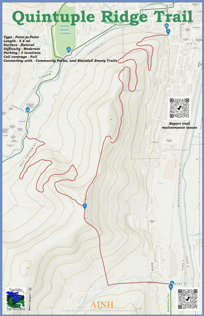 Tuna Valley Trail Association Quintuple Ridge Trail bundle exclusive