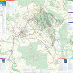 Turisticka zajednica Grada Ivanic-Grada Ivanić-Grad - Biciklističke rute - Cycling Routes digital map