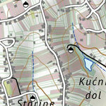 Turisticka zajednica Grada Ivanic-Grada Pješačke rute oko Ladnja kod strica - Hiking routes around Ladanj kod strica digital map
